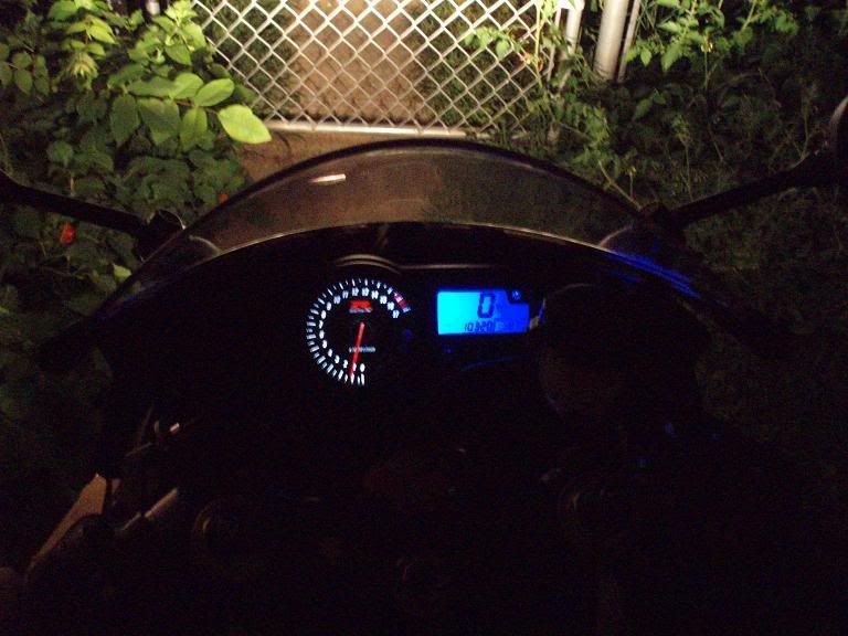 Gauge cluster color change Suzuki GSXR Motorcycle Forums